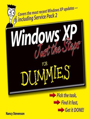 Windows XP Just the Steps For Dummies - ebook